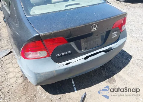 2008 Honda Civic Lx z USA, uszkodzony, nr VIN 1HGFA16568L003867